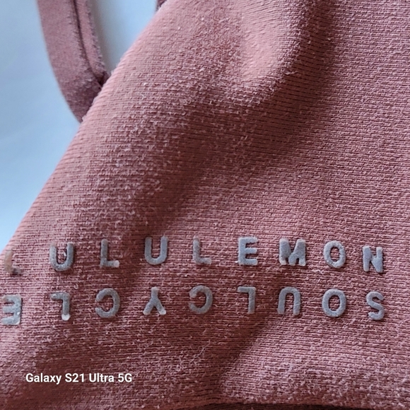 Lululemon X SoulCycle Ride & Reflect Padded Sports Bra Adobe Dust Size 4 - Picture 12 of 12